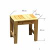 CHEWO Bath Stools,Shower Stool Shoes Stool/Bath Stools for Disabled Seniors Adult and Pregnant Women Non-Slip