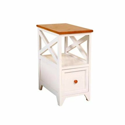 N/A Children's Mini Bedside Table Solid Wood Small Simple Storage Cabinet Narrow Bedside Small Cabinet Width