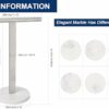 NearMoon T-Shape Hand Towel Holder-Bathroom Towel Rack-Stand with Balanced Base Towel Bar for Bathroom Kitchen Vanity Countertop, Modern Stand To