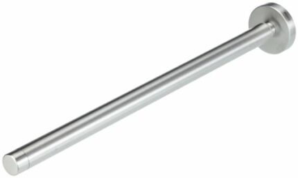 Tiger Boston Telescopic Towel Rail, Stainless Steel Brushed, 5 x 5 x 35 cm