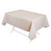 32nd PEVA Easy Clean Wipeable Check Pattern Tablecloth Cover, Suitable for Indoor and Outdoor Use (137cm X 180cm) - Teal Check