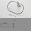 HIGOH Towel Racks, Bath Towel Holder,Bathroom Hand Towel,Towels,Brushed Nickel Stainless Steel Nail Wall Mounted Towel Holder Storage Rack,Bathro