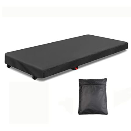 Aidetech Under Desk Treadmill Cover, Dust-Proof Walking Pad Cover, Waterproof Protective Cover for Walking Treadmill Office Under Desk(Black,)