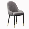 dining chair Kitchen Dining Room Furniture Chairs Modern Water Proof Suede High Back Soft Seat Armrests Dining Chair For Office Lounge Dining Kit