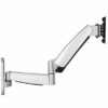 Newstar FPMA-W955 TV/Monitor Wall Mount (Full Motion & gas spring height adjustable) for 10"-30" Screen - Silver