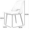 dining chair Office Reception Chairs Business Dining Chairs Set Kitchen Dining Chairs Set of 2, Counter Corner Kitchen Chairs with Gold Metal Leg