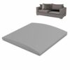 20" x 20" Foam Cushion Couch Cushion Support - Curve Furniture Seat Support- High-DensitySag Repair Replacement for Sofa Couch Loveseat Chair (1)