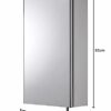 Croydex Anton Single Door Stainless Steel Cabinet