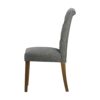 A&B Home Dining Chair, Rubberwood, Dim Gray