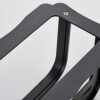 XHALERY Storage Rack Black Space Aluminum Towel Rack Bathroom Rack Bathroom Hardware Pendant Storage Wall Dressing Table