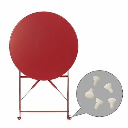 Premium Steel Patio Bistro Set Plastic Accessories