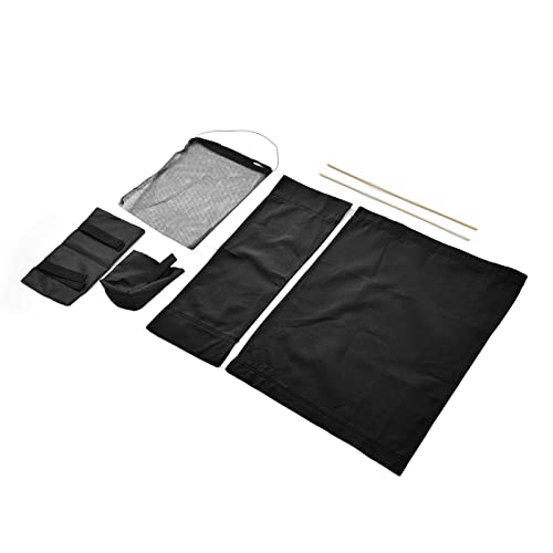 Fdit Canvas Chair Chair, Durable Director Chair Cover Stable For Home (Rose Red)