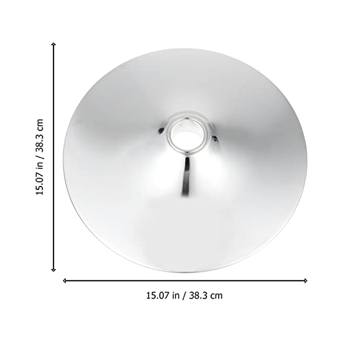 BESPORTBLE Bar Stool Chair Base Replacement for Office/Desk/Swivel/Bar Chair, 15 Inch Heavy Duty Metal Leg Bar Stool Round Base Replacement Parts