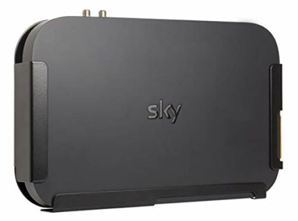 Sky Q Box Wall Mount Bracket For 1TB & 2TB - Made In UK by Q-View (Steel) PLEASE SEE DETAILS BELOW FOR COMPATIBILITY