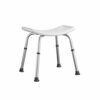 Bath Stools,Height Adjustable Shower Stool, Bathroom Seat, Shower Chair, Bathing Aid for Elderly, Disabled, and Handicapped, Bath Seat Benc
