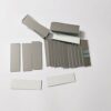 YongPan 5/8 x 2 Inch Glass Small Rectangle Craft Mirrors,Mosaic Silver Real Mirror Glass Tiles,Rectangle Mirror Mosaic Tiles 60PCS (Silver)