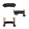 Forzaddik Side Tables Sofa Armrest Clip-On Table, Recliner Armchair Organizer Tray (Black), Food Grade Plastic Material