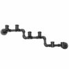 PIBM Fashion Creative Wine Cellar Distressed Wine Rack Personality Wall Decoration Vintage Storage Rack Reverse the Bottle J1111