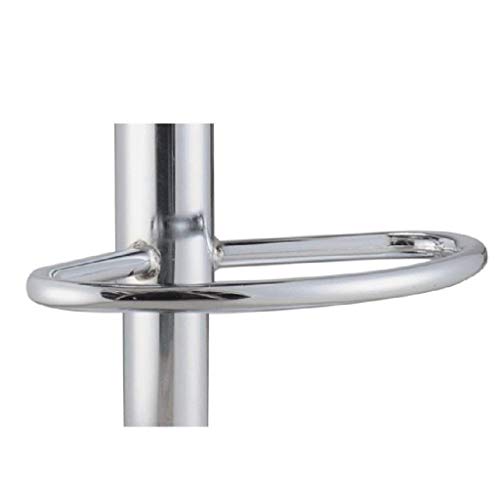 AANAN Stools,Stool,Bar Stools with Backrest, Leatherette Exterior, Adjustable Swivel Gas Lift, Chrome Footrest and Base for Breakfast Bar, Counte