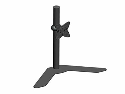 Monoprice 105970 Black Adjustable Tilting Single Desk Mount Bracket for LCD/LED TV