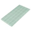 32nd PEVA Easy Clean Wipeable Check Pattern Tablecloth Cover, Suitable for Indoor and Outdoor Use (137cm X 180cm) - Teal Check