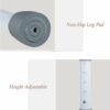 Toilet Stool for Elderly, Toilet, Height Adjustable Seat, Home Chair, 3 in 1 Shower Bench for Adults,