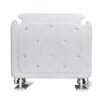 CHEWO Bath Stools,Wall-Mounted Drop-Leaf Stool Folding Shower Seat Anti-Slip Bath Bench with Leg Pe Waterproof Seat