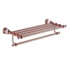 HIGOH Towel Racks,Bathroom Towel Rack Wall Mounted Towel Holder,Bathroom Towel Rack,Bath Towel Holder with Towel Bar,Bathroom Crystal Towel Shelf