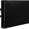 Weatherproof Outdoor TV Cover 72"-75" inch - Full coverage for Flat TVs - Universal for Any Mount and Stand - Grey