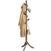 Coat Rack Freestanding Bamboo Coat TreeCoat Rack Standing Adjustable Coat With 3 Sections 8 Coat Hooks Easy Assemble Coat Hanger For Closet Hats