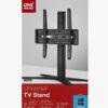 One For All Solid Table top TV Stand – Screen Size 32-65”- LCD/LED/Plasma/OLED/QLED TVs – 90° Swivel and 15° tilt motion - Height adjustable – Ma