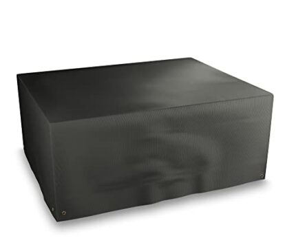 Bosmere All-Weather Rectangular Table Cover 8 Seat, 100% Waterproof, UV Protected, Heavy Duty 600D Oxford Fabric, L196 W114 H71cm, 5A560C