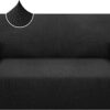 WDong High Stretch Sofa Covers 2 Seater Super Soft Couch Covers Jacquard Spandex Furniture Protector Dogs Pet Friendly Sofa Slipcovers with 1 Fre