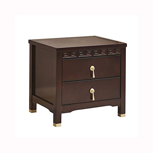 JYDQM Solid Wood Bedside Table Simple Bedroom Locker, Solid Wood Bedside Table