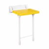 Bath Stools,Foldable Wall Bath Stool Aluminum Alloy Wall-Mounted Shower Seat Stool with Leg Change Shoes Stool,Bathroom Stool Adjustable Height S