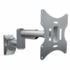 Maclean MC-502A TV Wall Mount Bracket LCD LED Plasma 3D 23-42'' up to 30kg max vesa 200x200 Silver