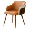 Kitchen Dining Room Furniture Chairs Kitchen Dining Chairs Modern Microfiber Leather Living Room Chairs with Soft Padded Seat Beech Wooden Legs+M