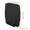 WorthPlanet Garden Folding Reclining Chair Cover 2 Pack of Outdoor Zero Gravity Chair Covers Waterproof Lawn Folding Chair Cover Patio Folding Su