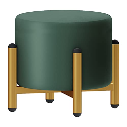 maozi Stool, Household Living Room Sofa, Round Stool, Multifunctional Small Bench, Soft Pier (Color : D, Size : Talla �nica)