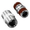 YOTOO 19pcs 1/4" BSP Air Line Connectors Euro Hose Compressor Fitting Metal Quick Connectors Air Coupler and Plug Set