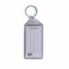 Acrimet Key Cabinet Organizer 128 Positions with Lock (Wall Mount) (128 Smoke Tags Included) (Black Cabinet)
