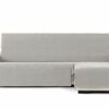 Eysa Rabat practica chaise longue cover 240cm, color 01/camel, right-frontal view