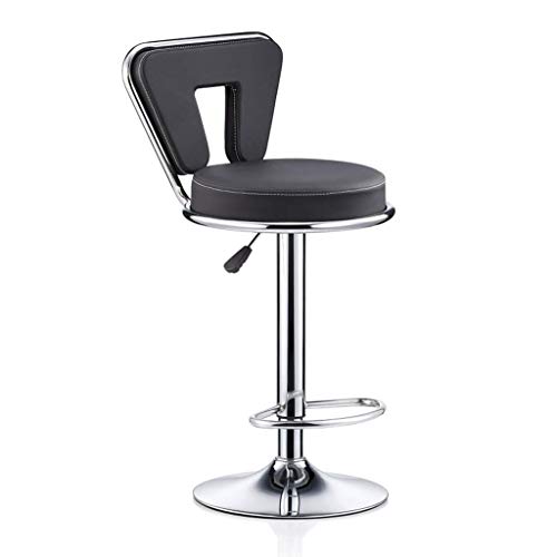 DINGZZ Solid Wood Bar Chair Household High Stool Reception Chair Simplicity Bar Nordic Barstool Backrest Stool Coffee Chair