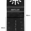 AB35WB Antler 35mm Wood Blades fits Fein Bosch Makita Oscillating Multitools (Pack of 20)