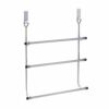 Zeller 18400 Over-Door Towel Rail 56x47.5 cm Chrome