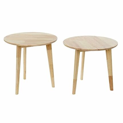 DKD Home Decor Set of 2 Tables, Estándar