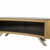 AVF Bay Curved TV Stand in Oak