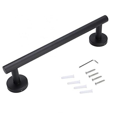 HIGOH Towel Racks,Towel Holder Towel Rail for Bathroom, Stainless Steel Brushed Towel Shelf Bar Rod Hanger Rack Holder Bathroom Towel Storage Org