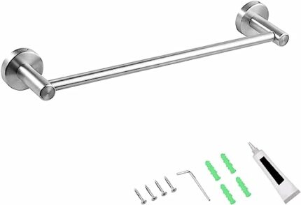 Towel Rail, 304 Stainless Steel 30 cm/40 cm Towel Holder, for Kitchen, Bathroom, Hotel