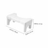 Healvian stools toilet stool foot stool shower stool poop stool bathroom stool bath stool small stool footstool for toilet household non-slip sto